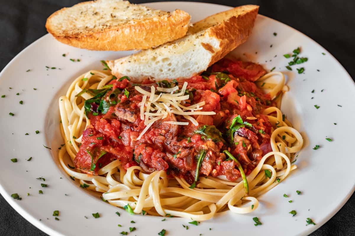 Linguini With Italian Sausage
