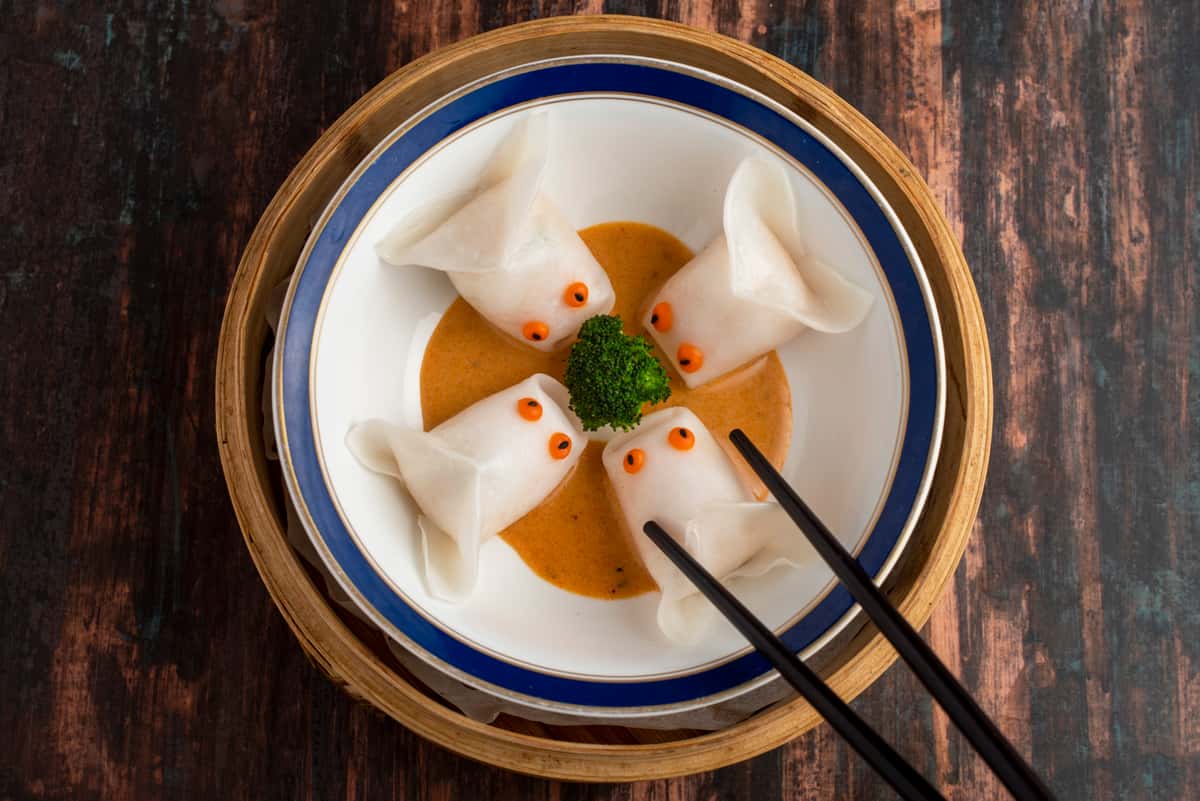 Laksa Prawn & Crab Dumpling