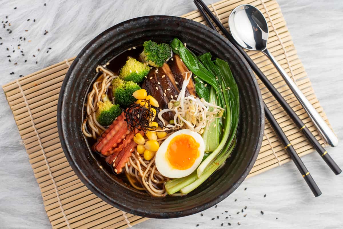 Ramen Noodle Soup.
