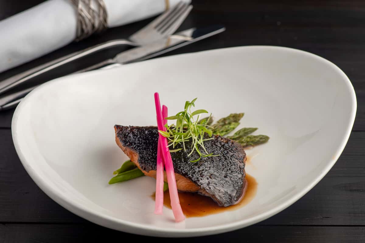 Miso glazed Cod