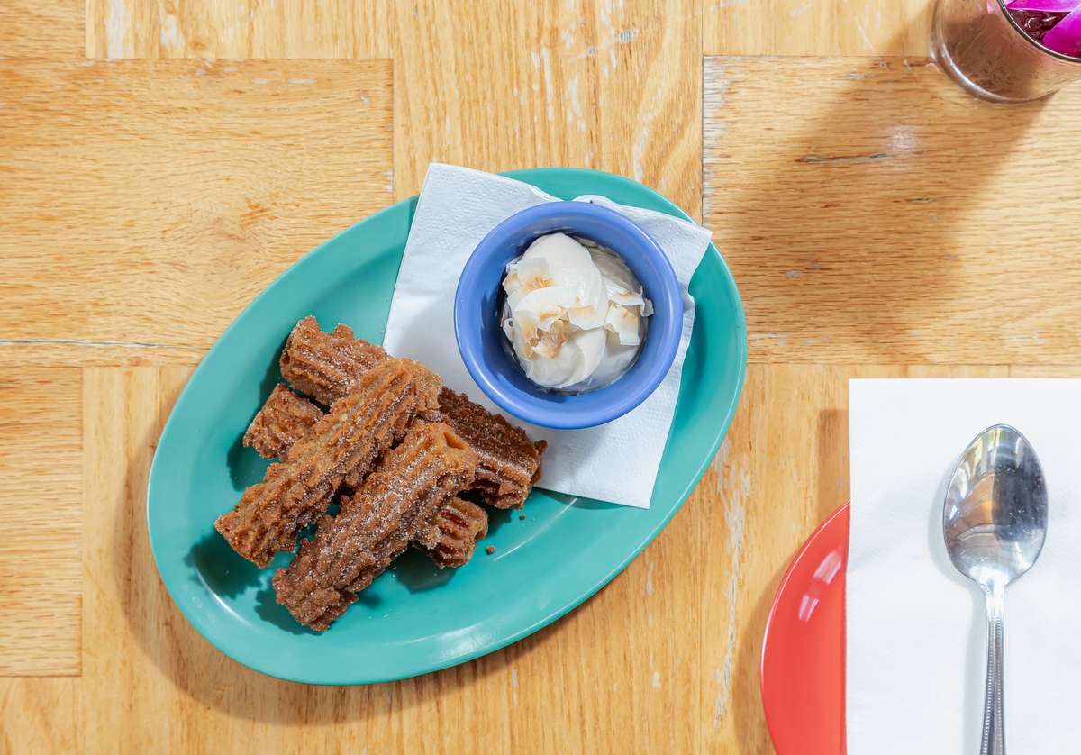 Vegan churros - locations in Brooklyn and Manhattan