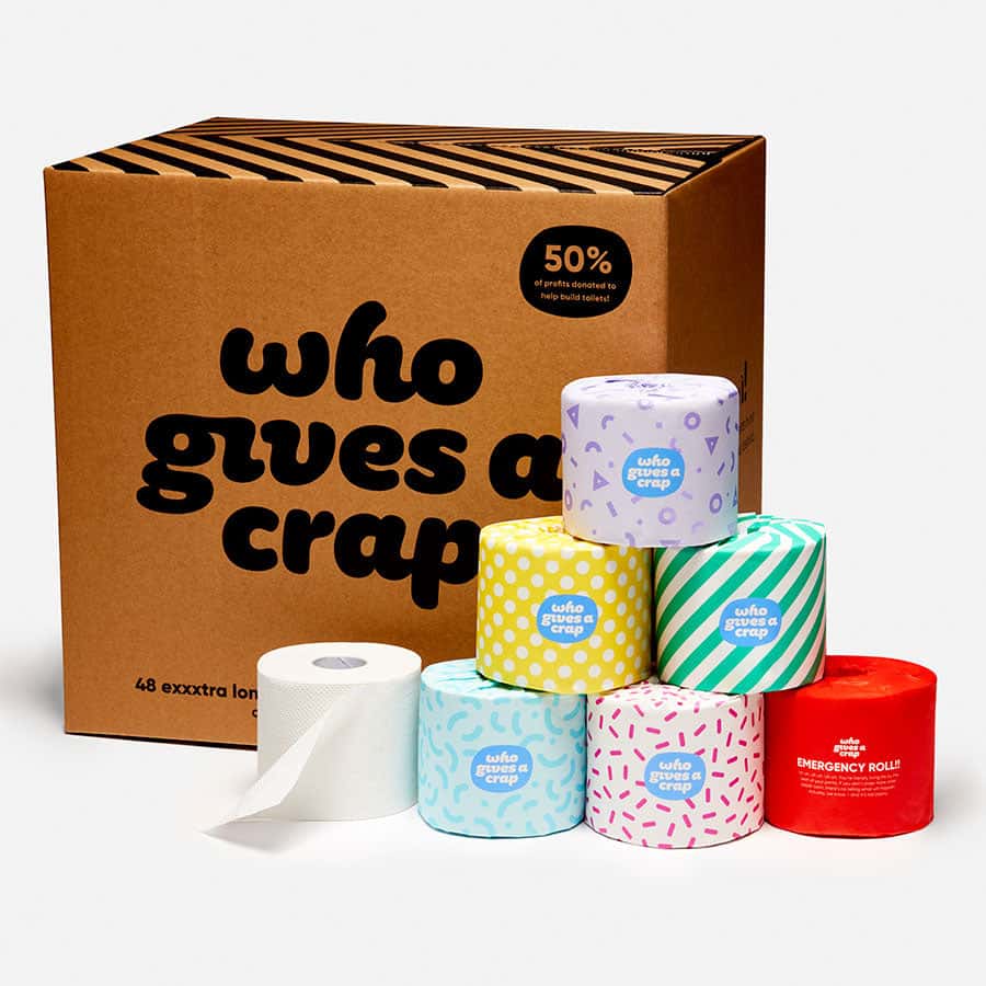 recycled toilet paper