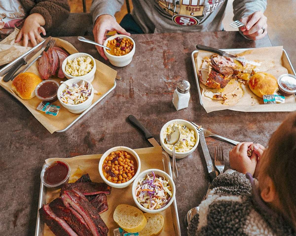 variety of food