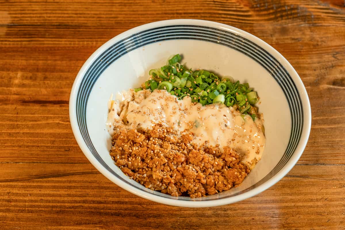 Spicy Pork Mazemen Ramen