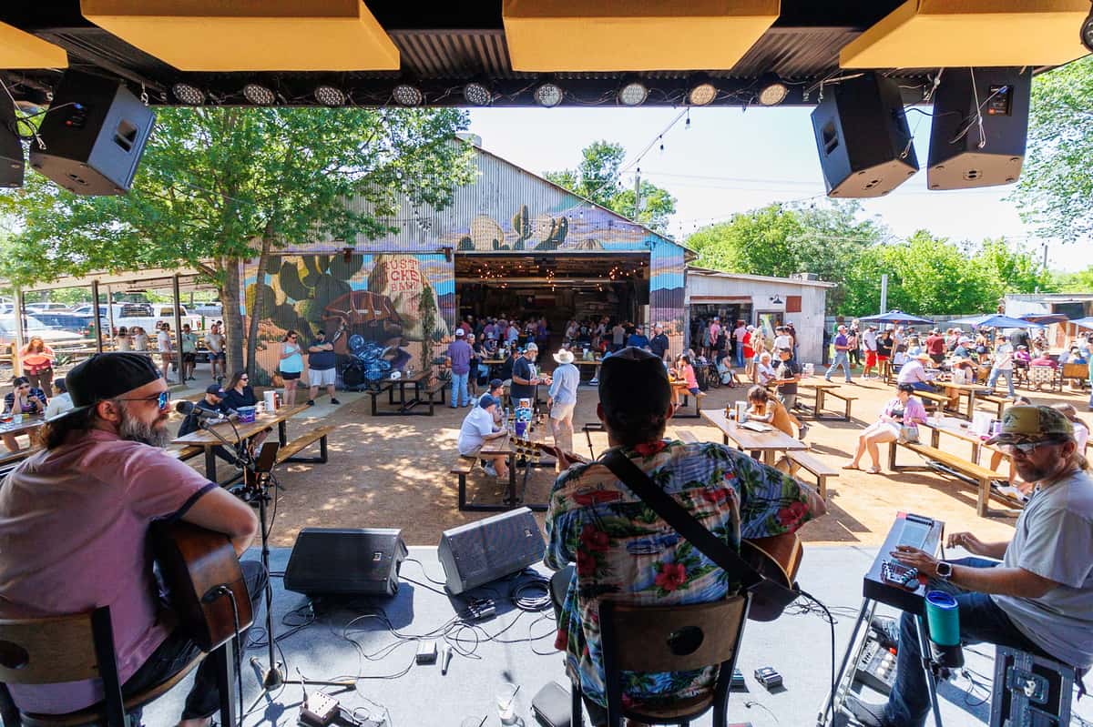Rusty Nickel IceHouse Stage