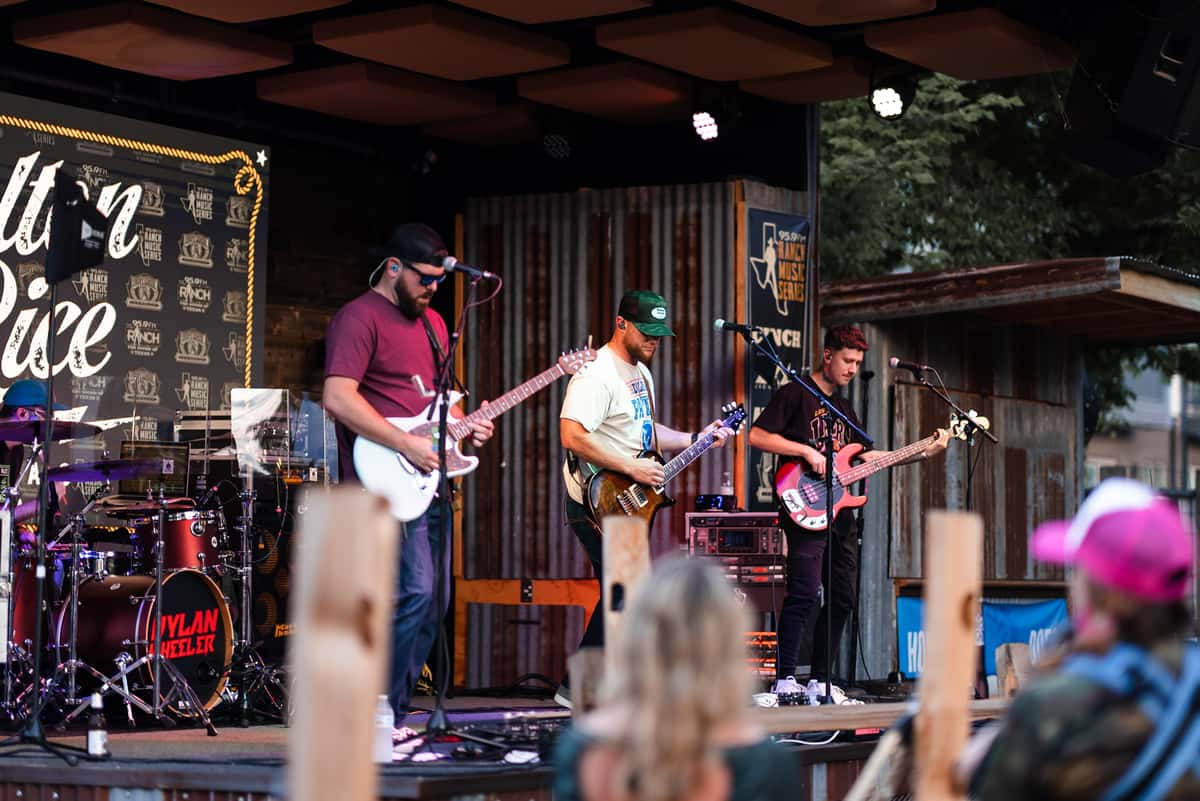 Colton Rice Rusty Nickel IceHouse Stage