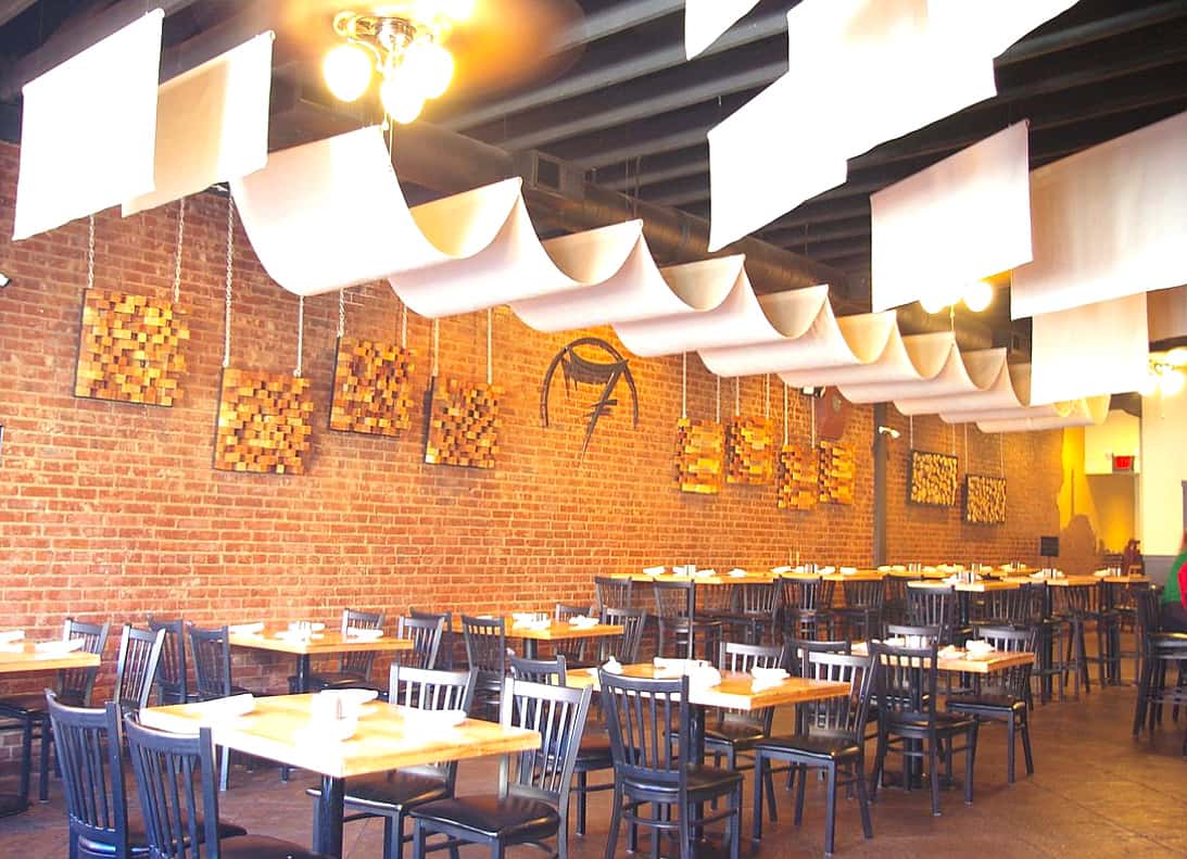 A look inside the Seven Senses dining room
