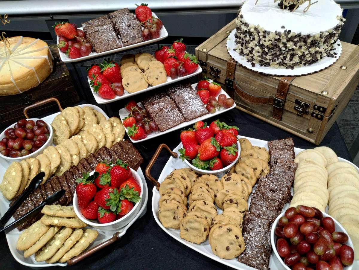 dessert setup
