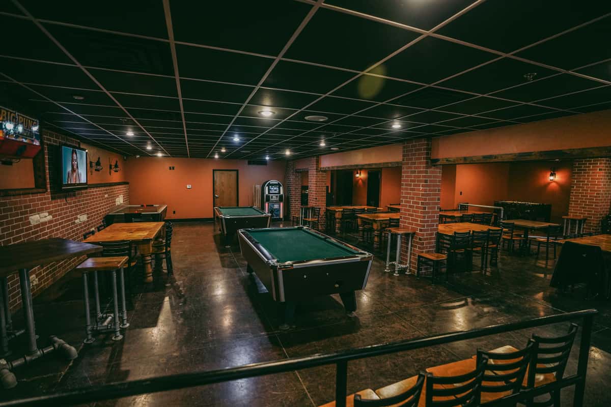 interior with pool table
