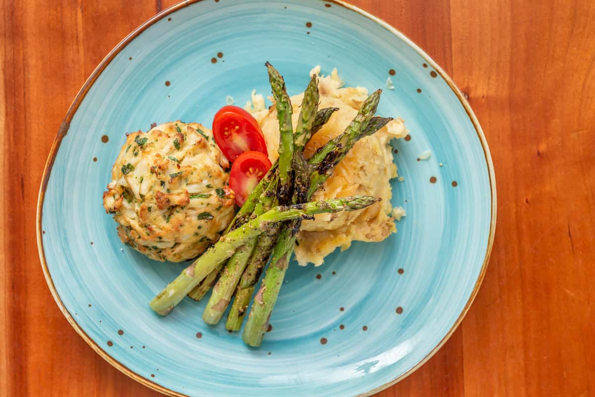 Crab Cake Dinner