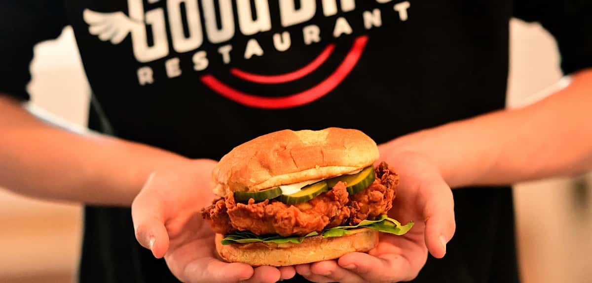 Hands with Sandwich
