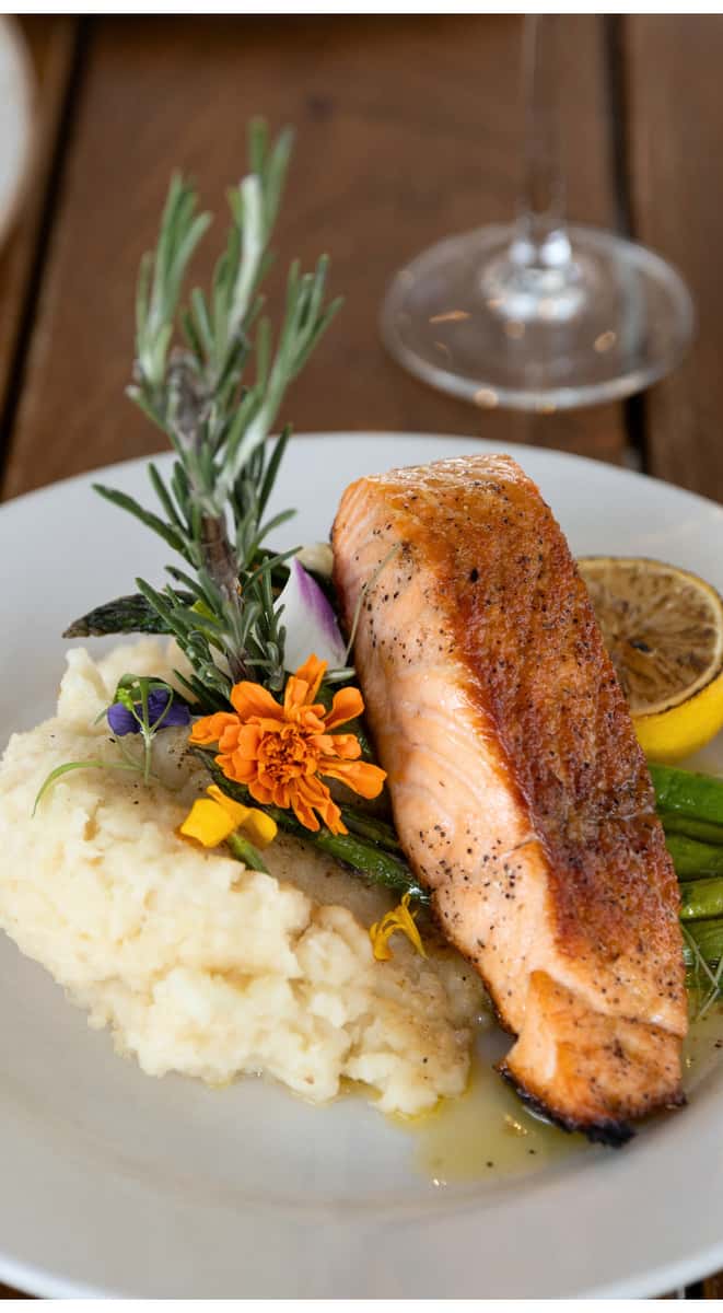 Image of mash potato and fillet
