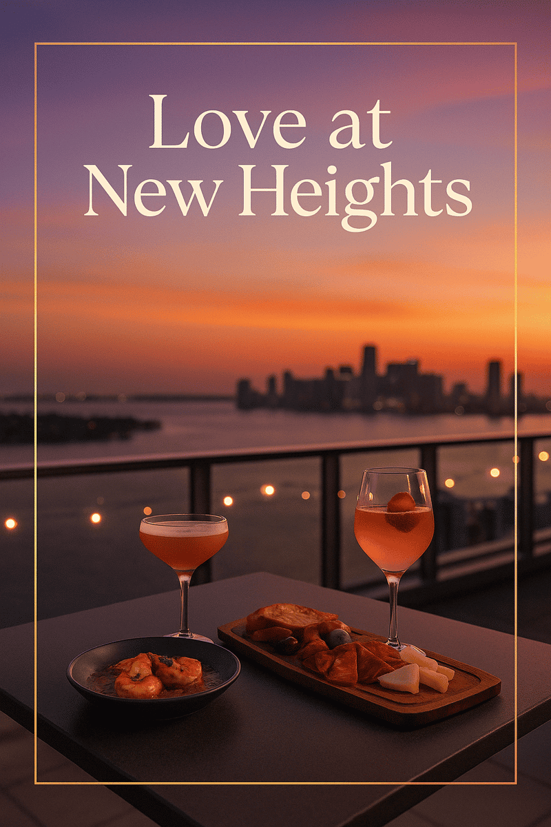 Rooftop dining at Level 6 with cocktails, tapas, and panoramic sunset views over Biscayne Bay.