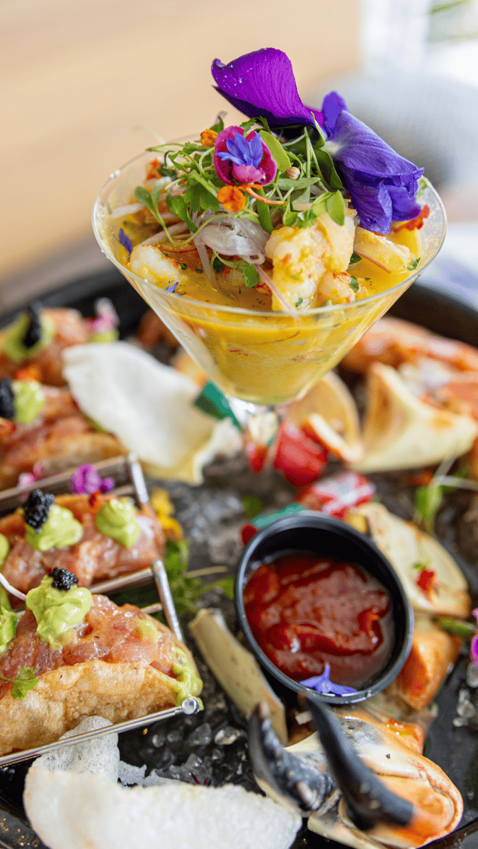 seafood close up