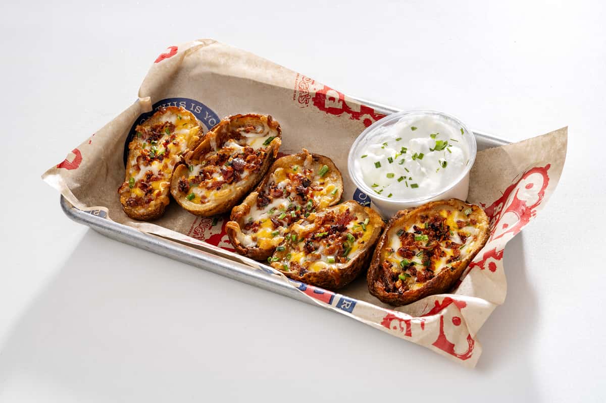 Potato Skins Arooga's Sports Bar and Grill Award Winning