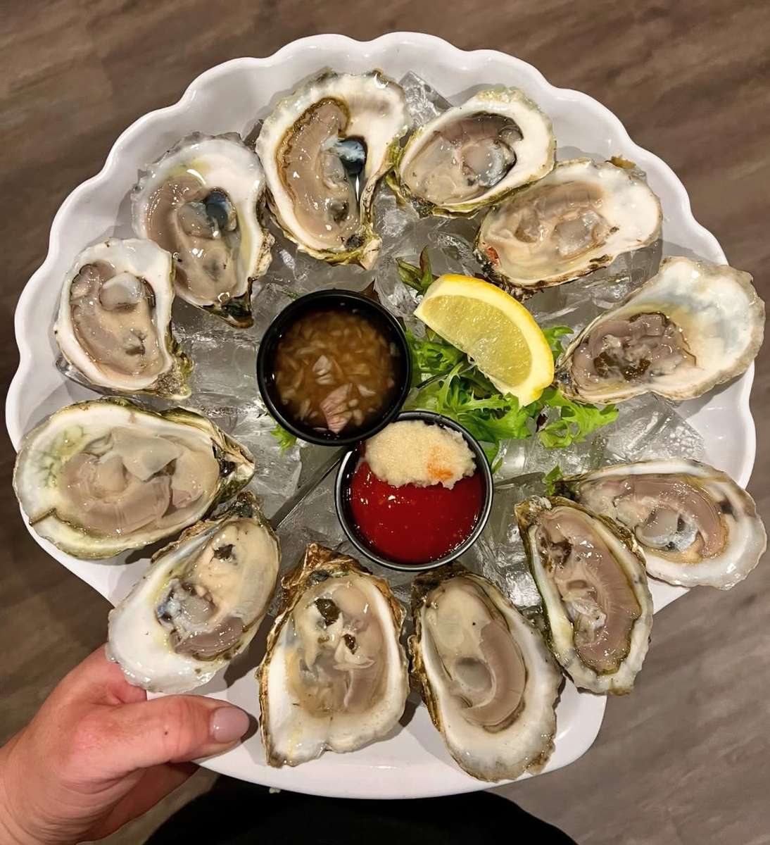 Oysters by the dozen