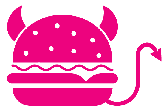 Monster Burger Illustration