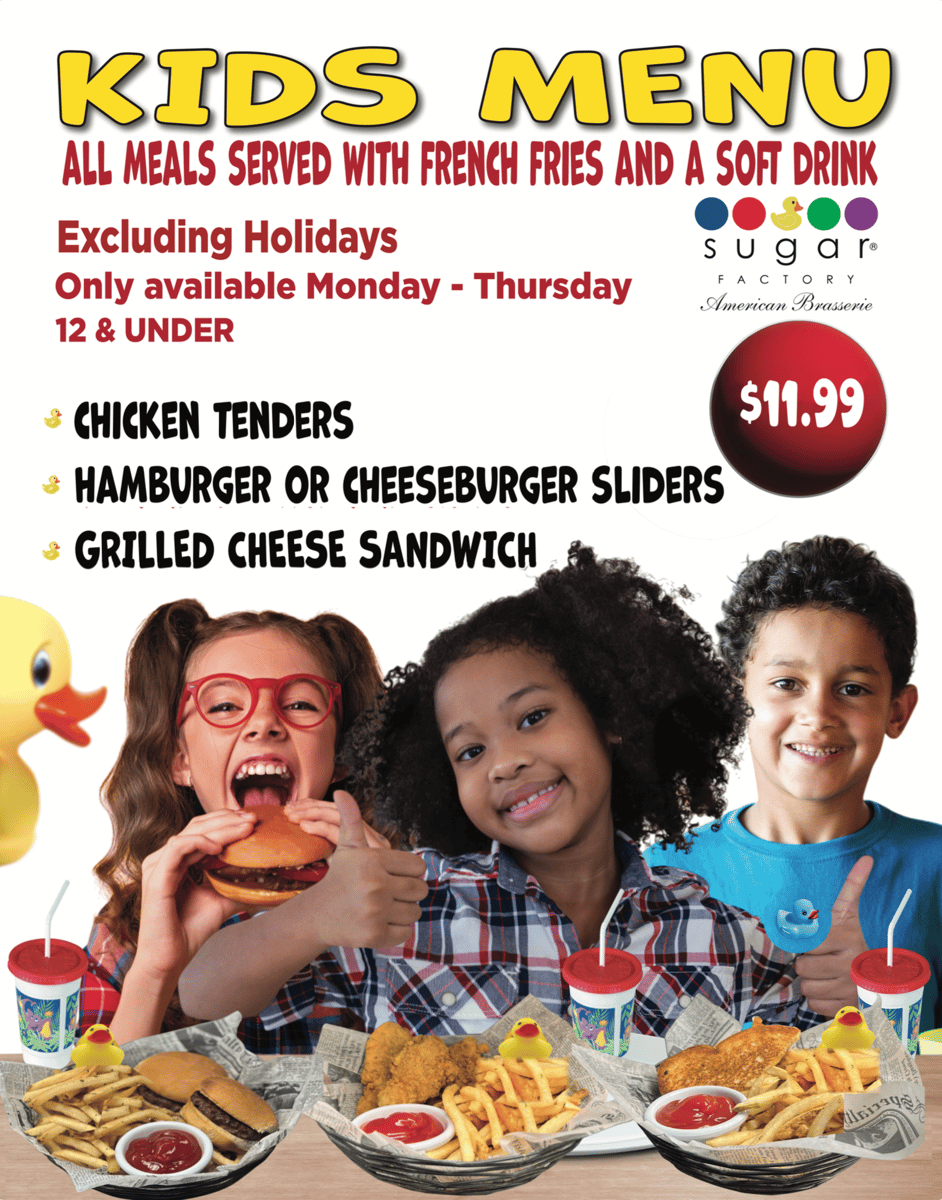 kids menu