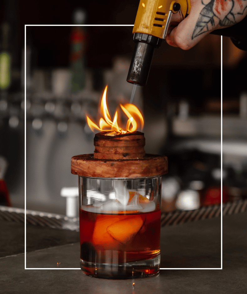 Smoked Old Fashioned