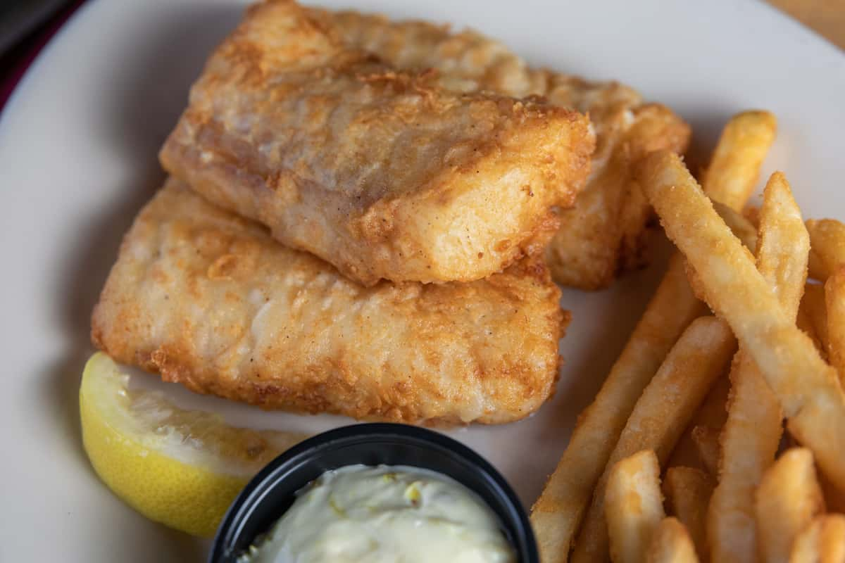 North Atlantic Cod Fish Fry Menu 2510 Restaurant American