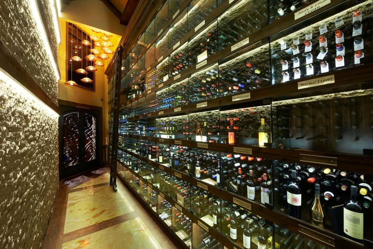 Wine wall