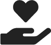 hand and heart