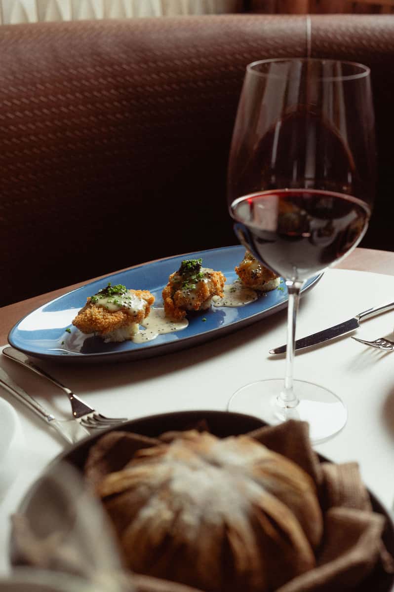 oysters and caviar