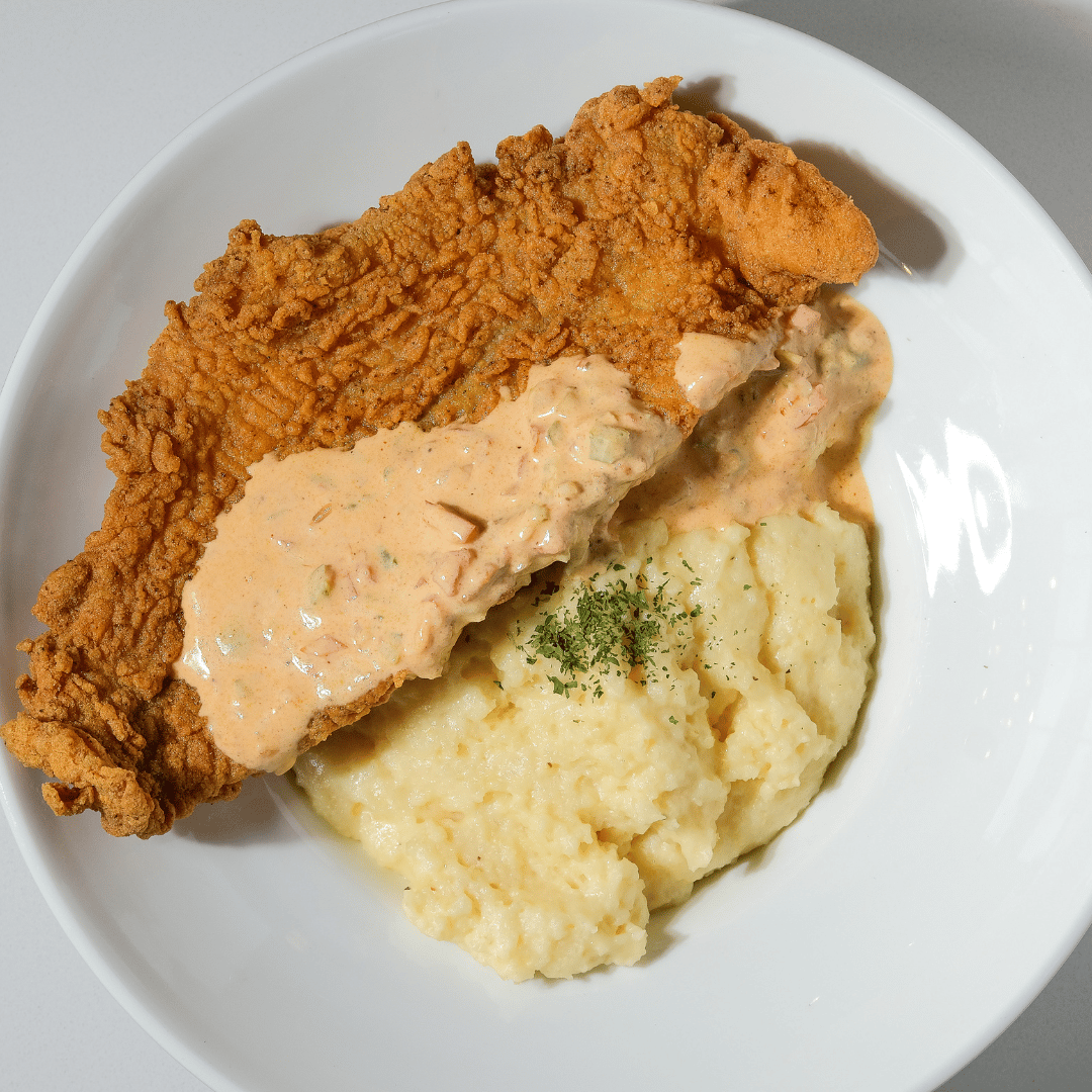 Catfish and grits