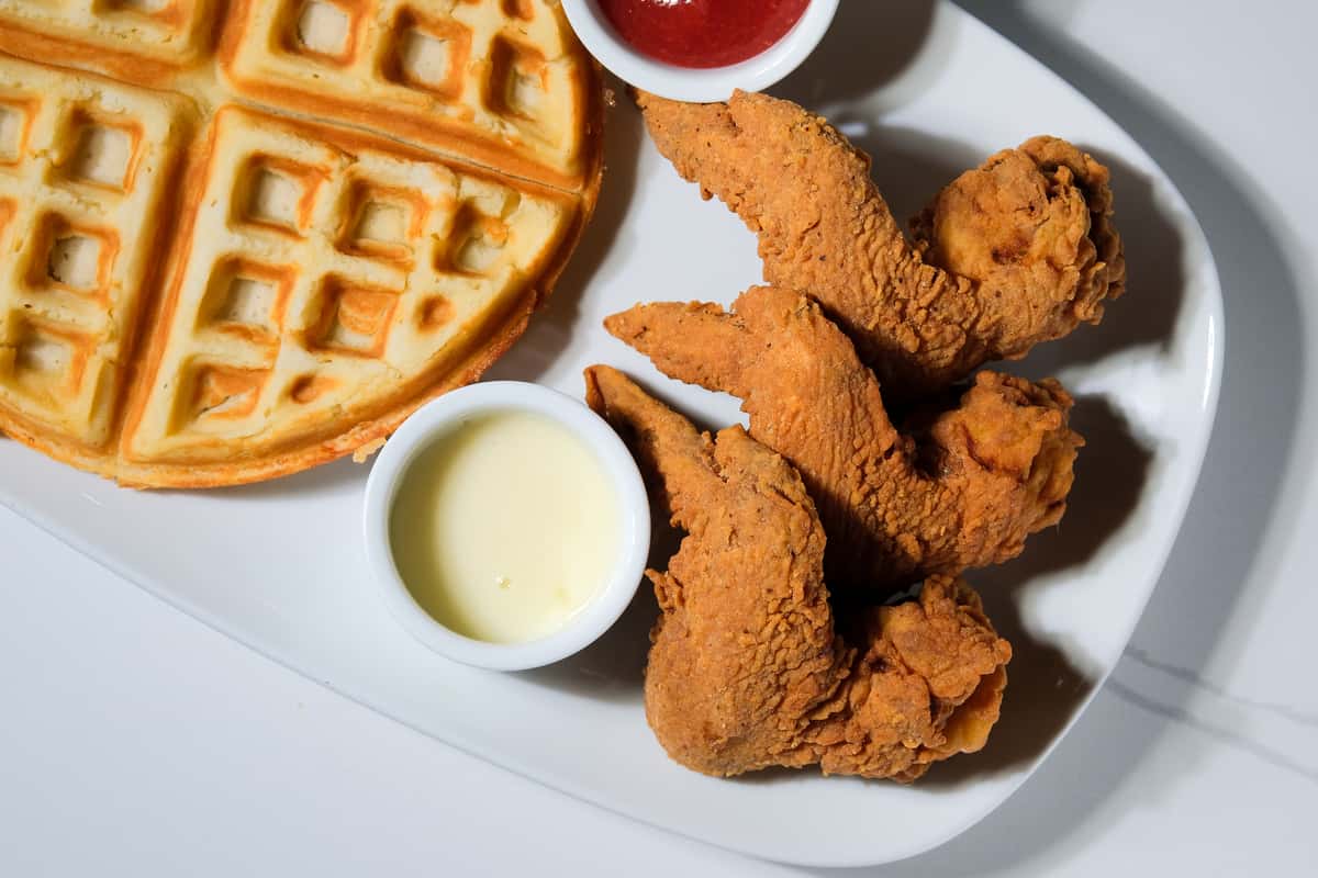 chicken and waffle