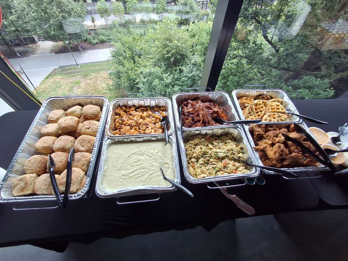 For small gatherings, catering is: Less stressful Time-saving Surprisingly affordable More enjoyable for you as a host You get to actually be present — instead of being stuck in the kitchen.