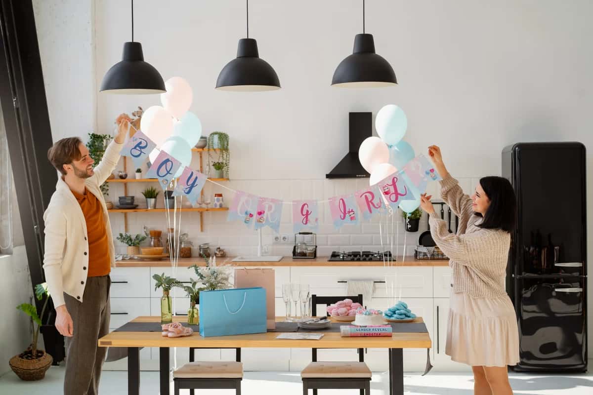 at home baby shower