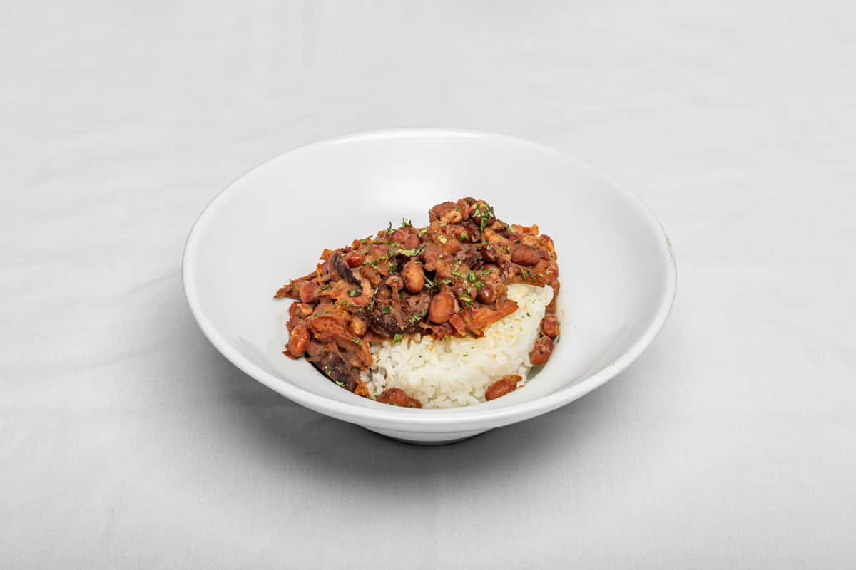 Red beans and rice dish for parents