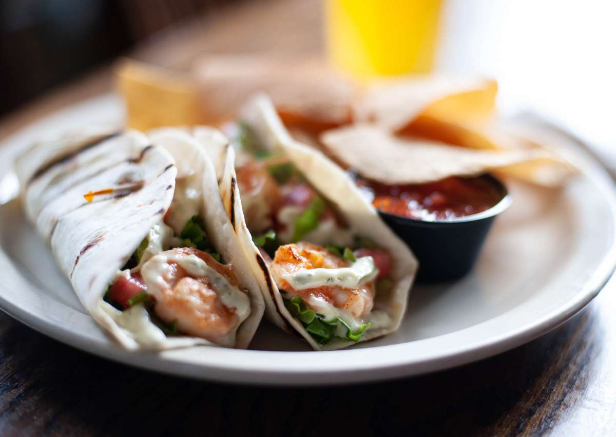 shrimp tacos
