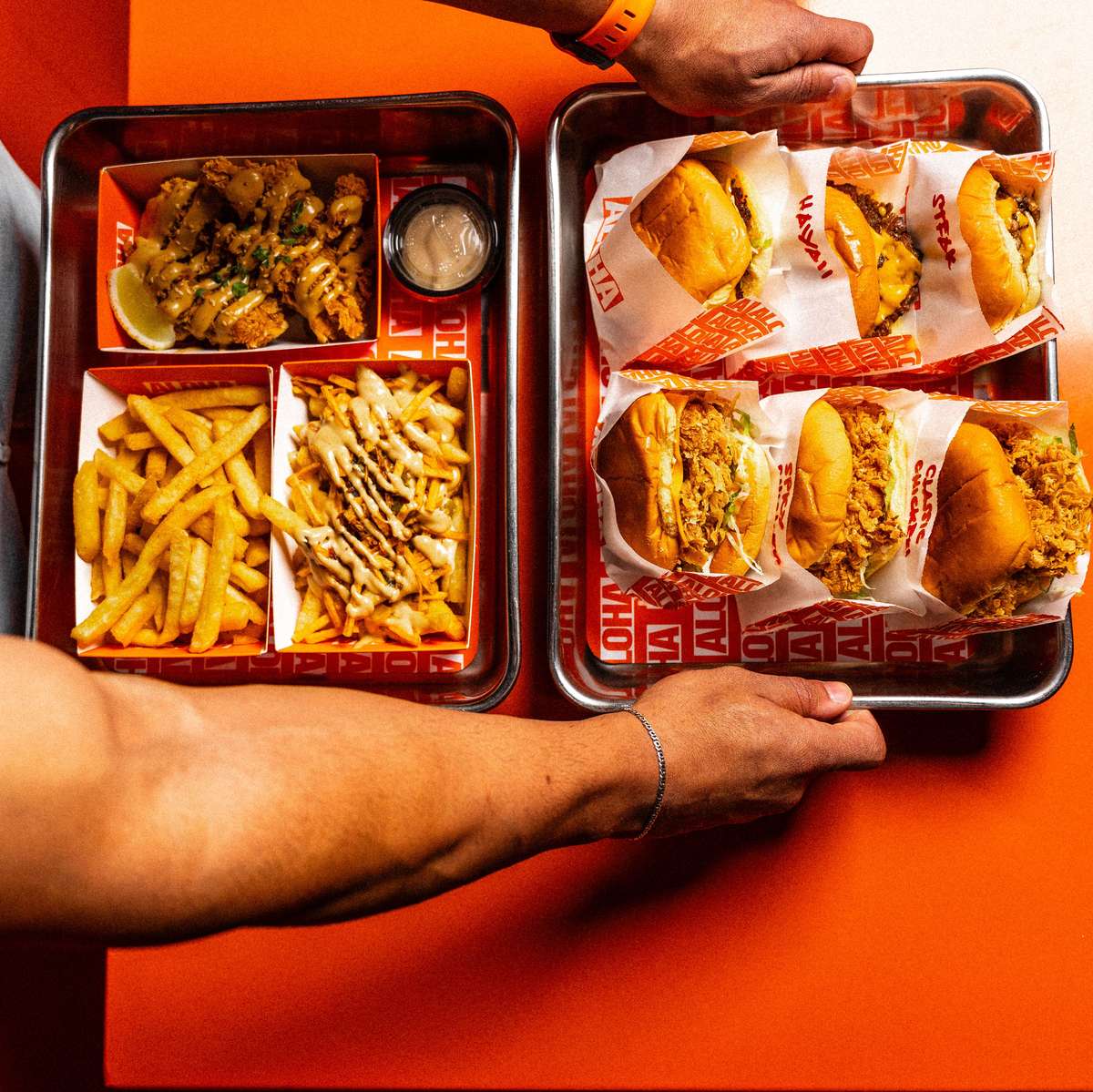 close-up-of-mouthwatering-burgers-and-fries