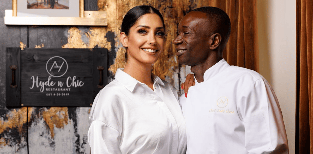 Chef and his wife