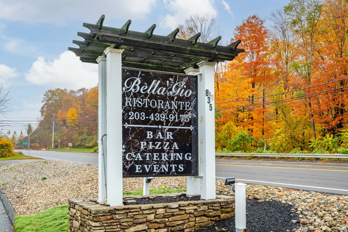 restaurant sign