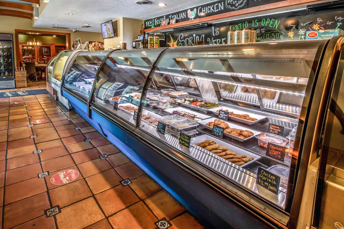 deli display case