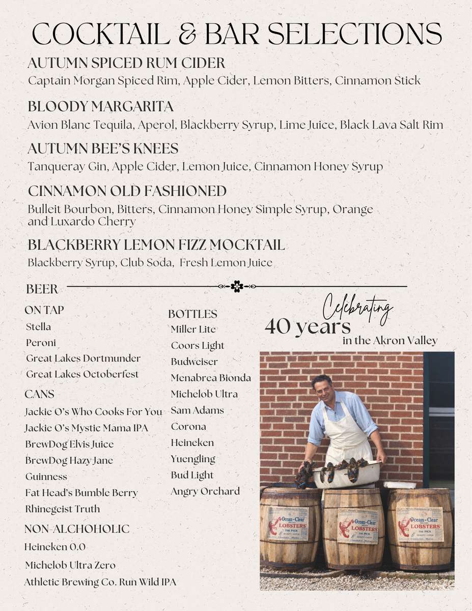 October Cocktails