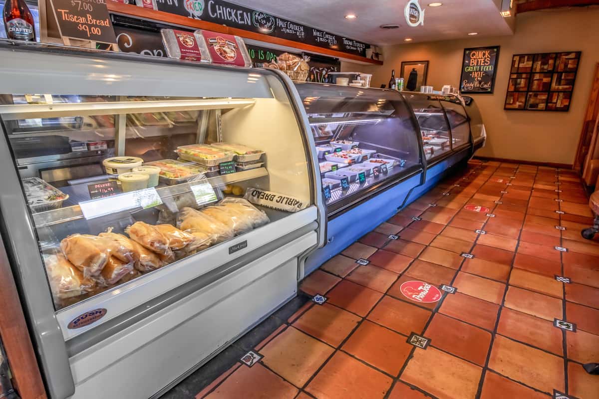 deli display case