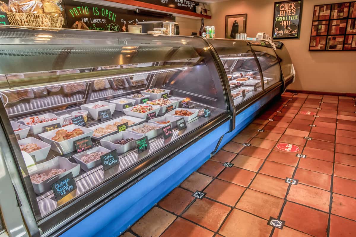 deli display case