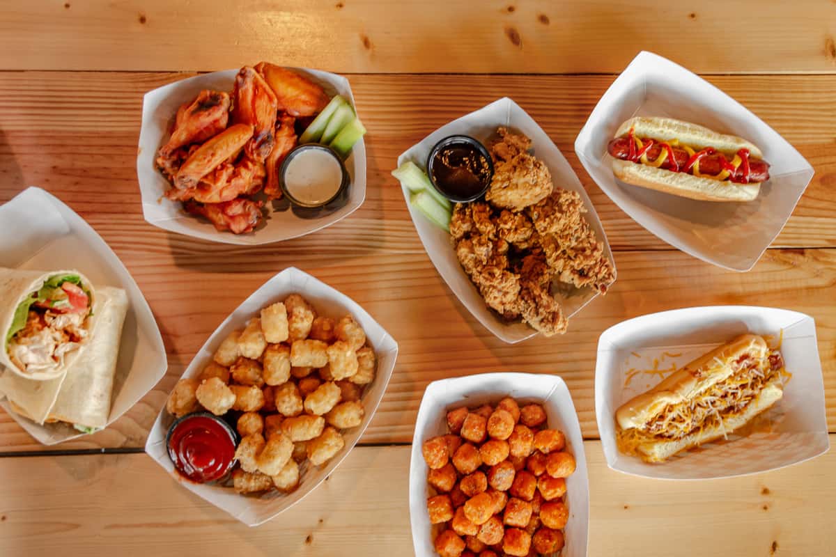 Hero shot of food