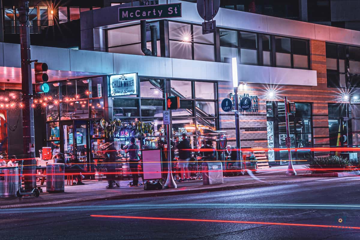 Outside slowshutter