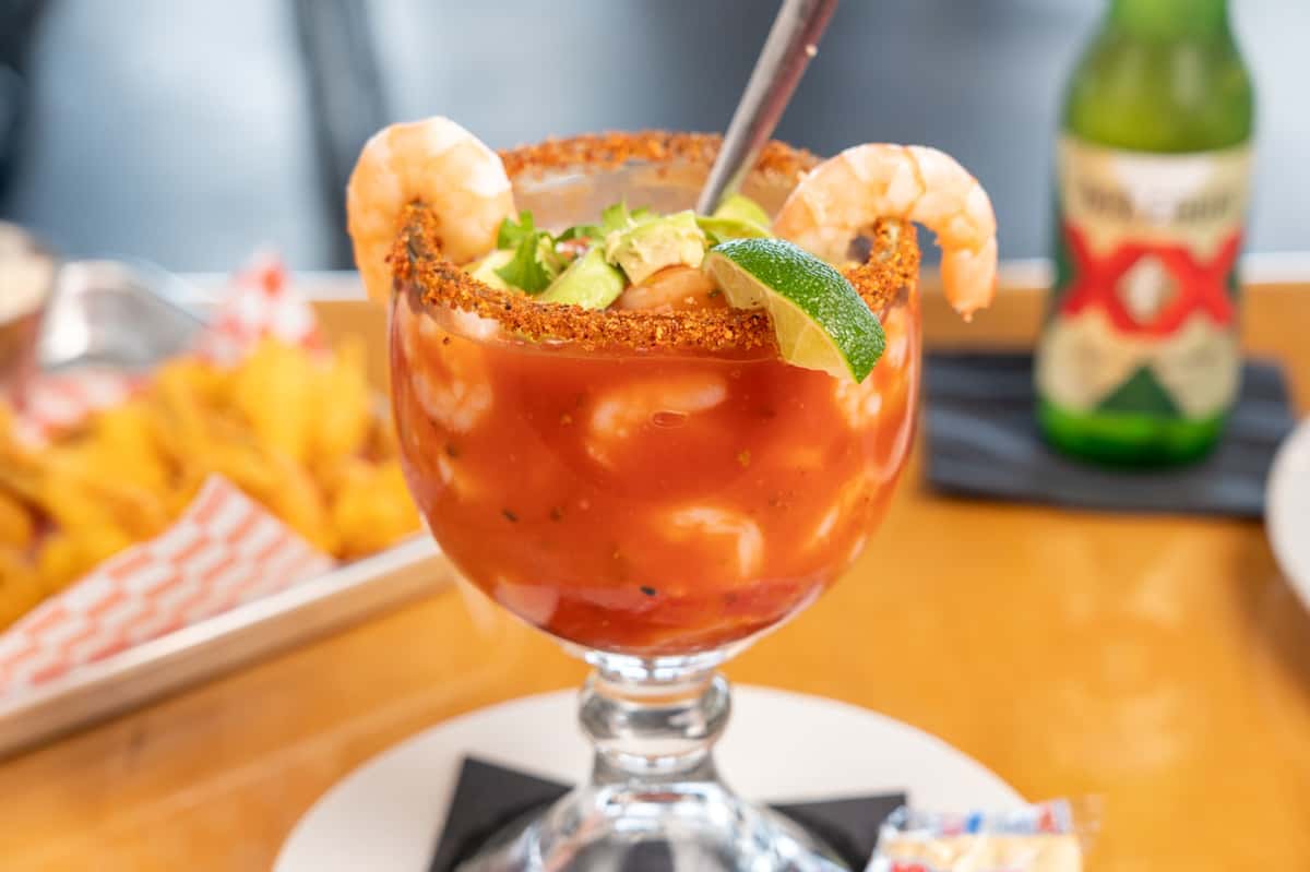 mexican shrimp cocktail