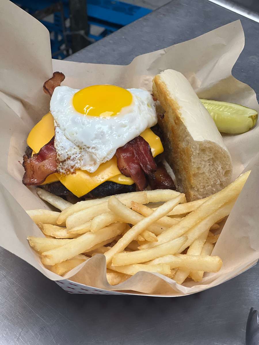 Eye Opener Burger