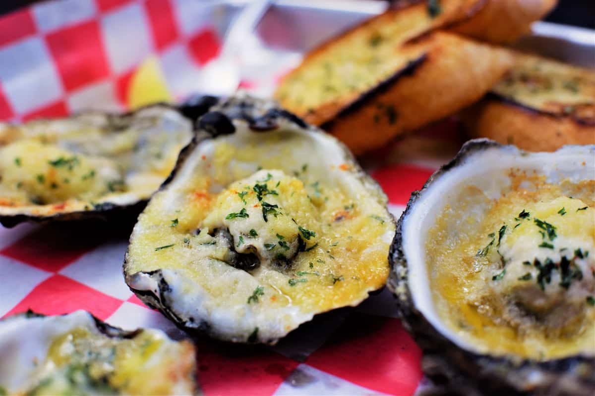 chargrilled oysters
