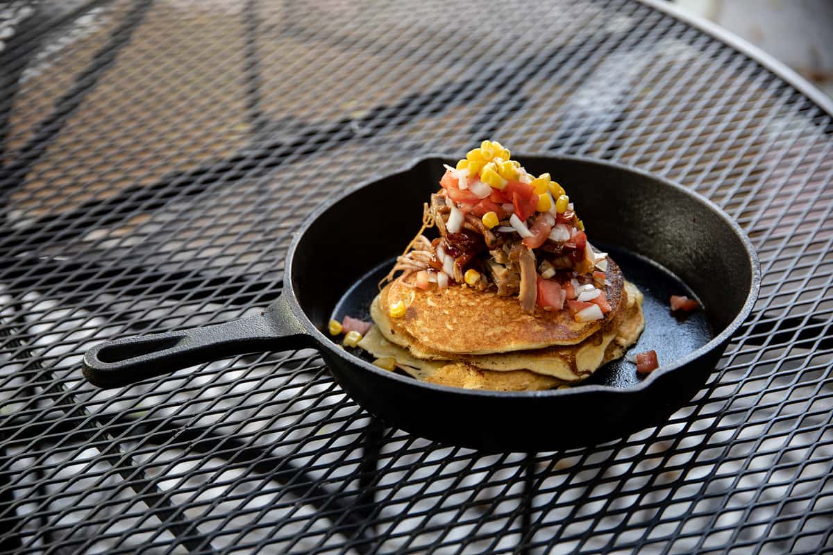 corn pancakes