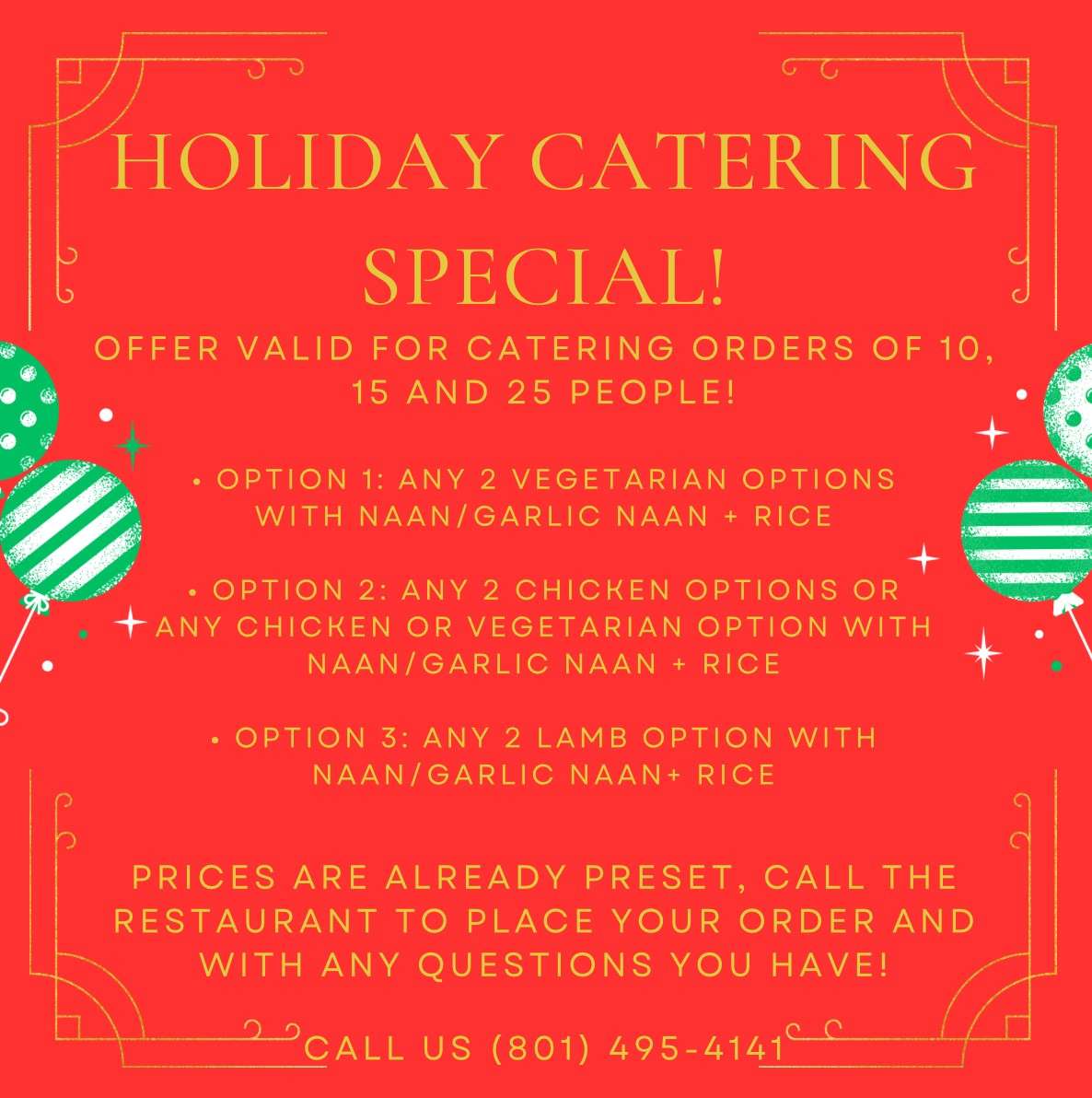 great india catering