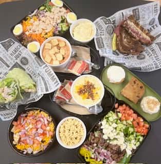 variety of food items
