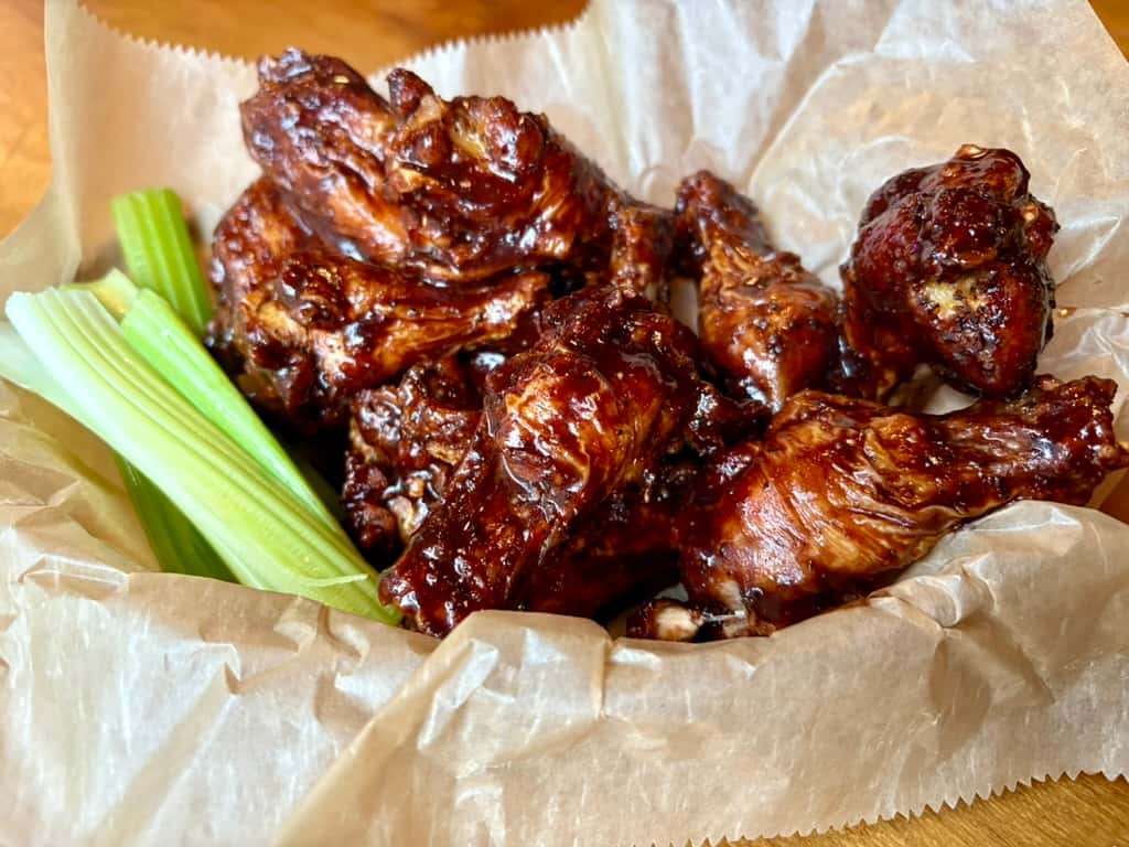 Twain's House-smoked wings.
