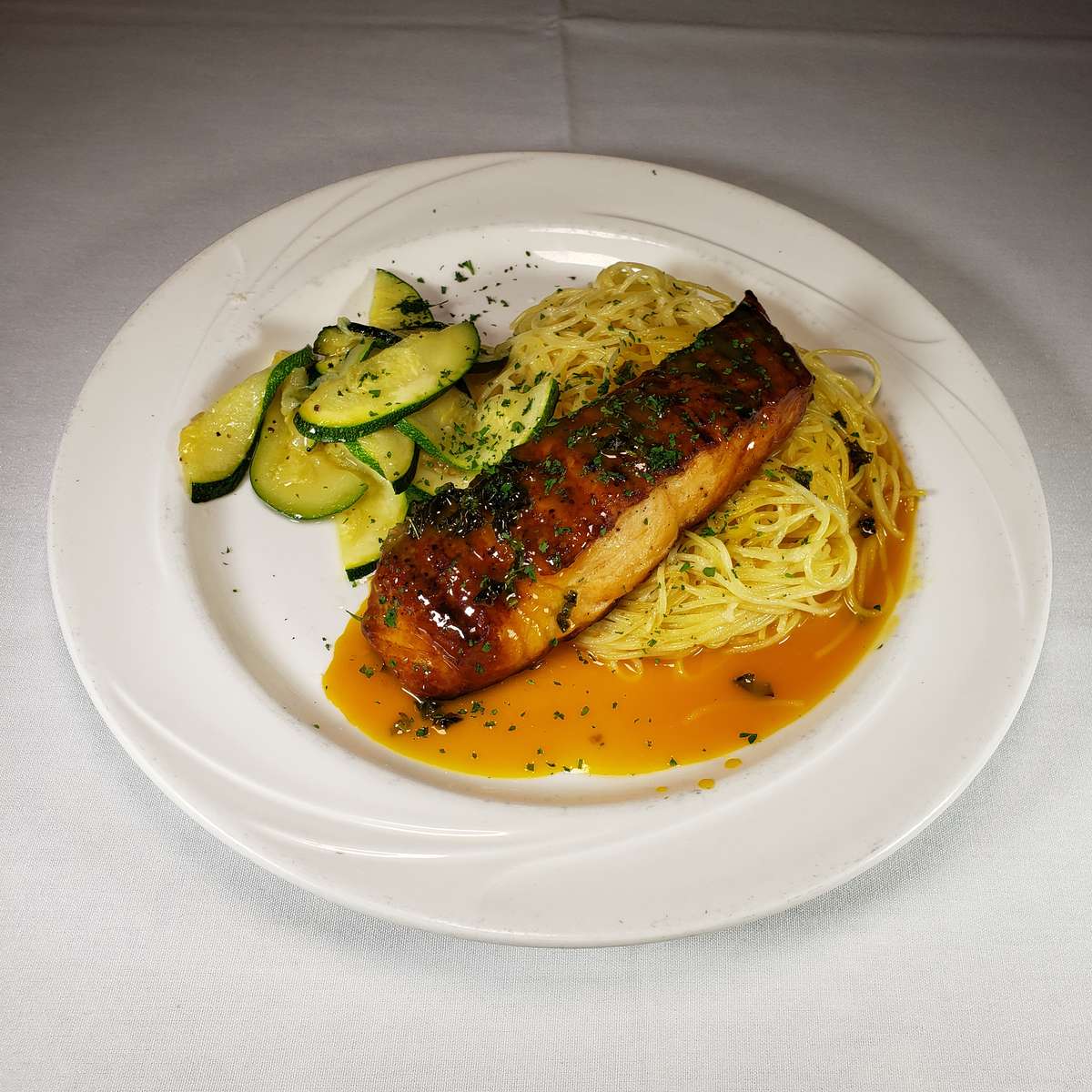 grilled salmon